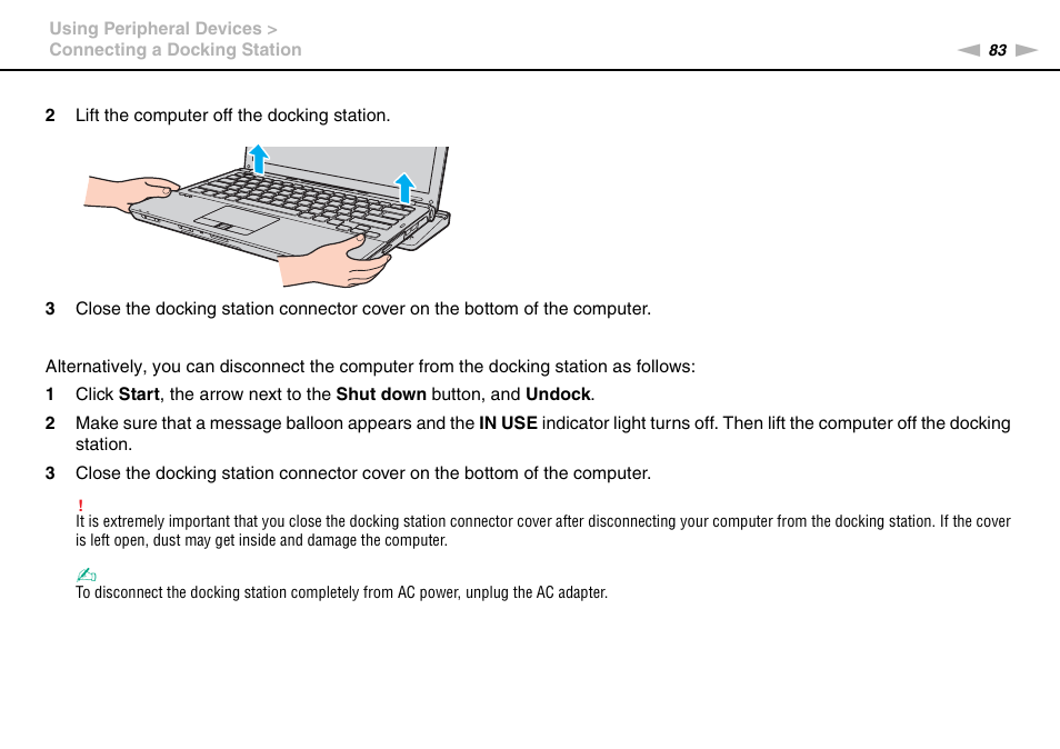 Sony VGNSR590F User Manual | Page 83 / 187