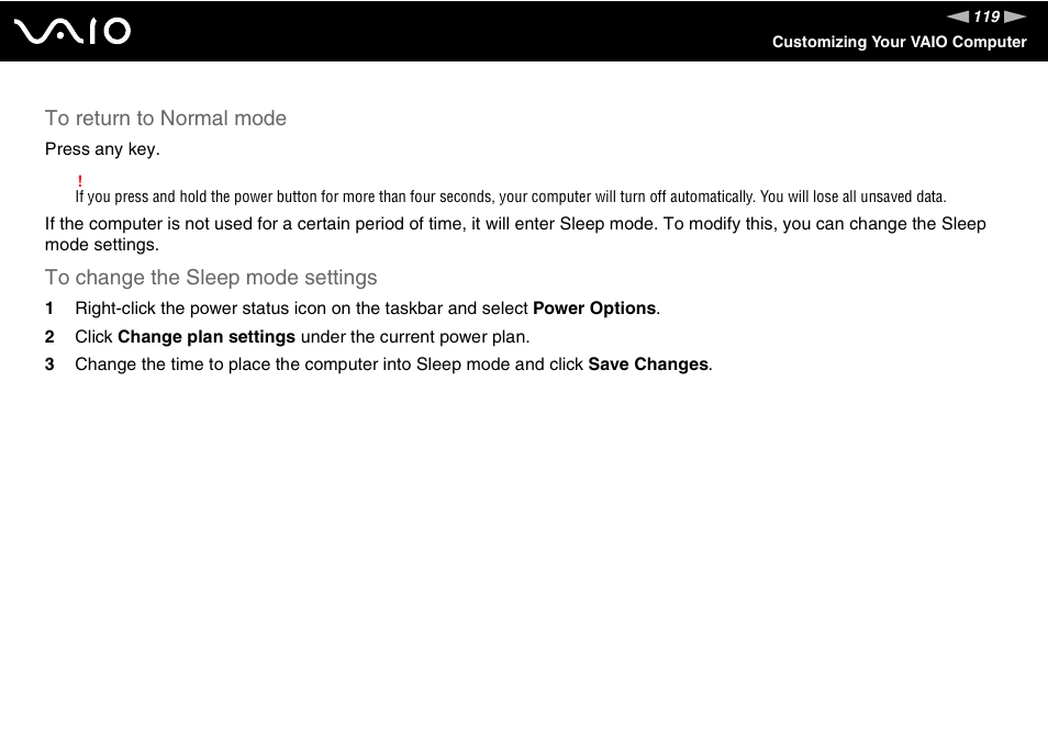 Sony VGN-AR870NA User Manual | Page 119 / 210