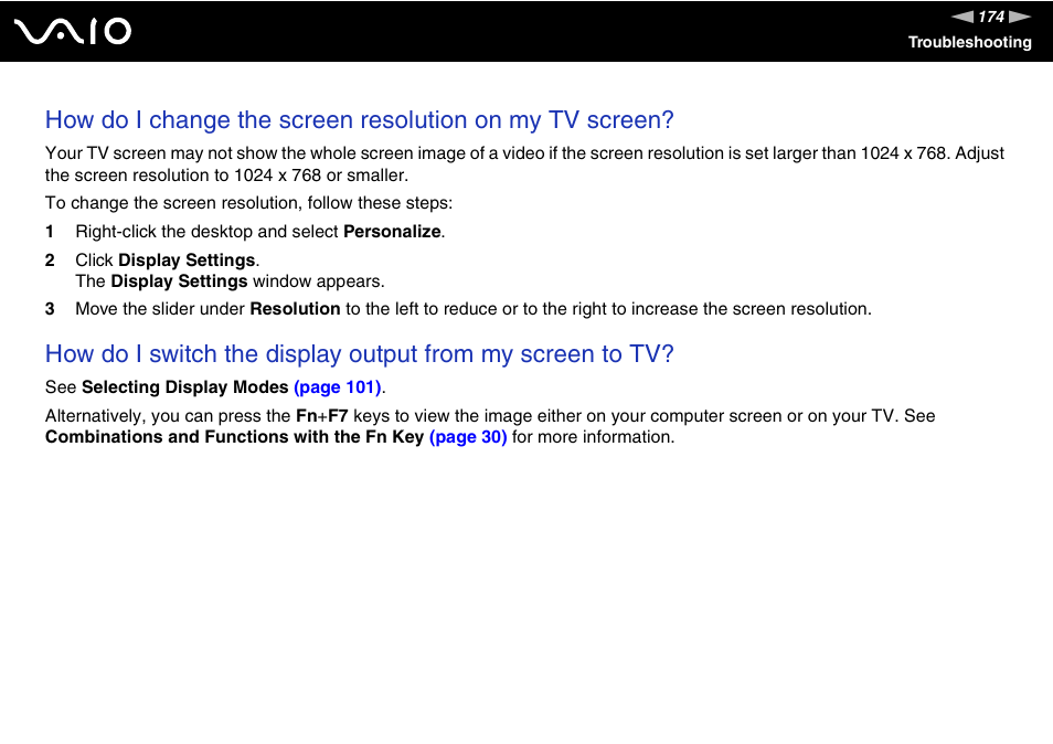 Sony VGN-AR870NA User Manual | Page 174 / 210