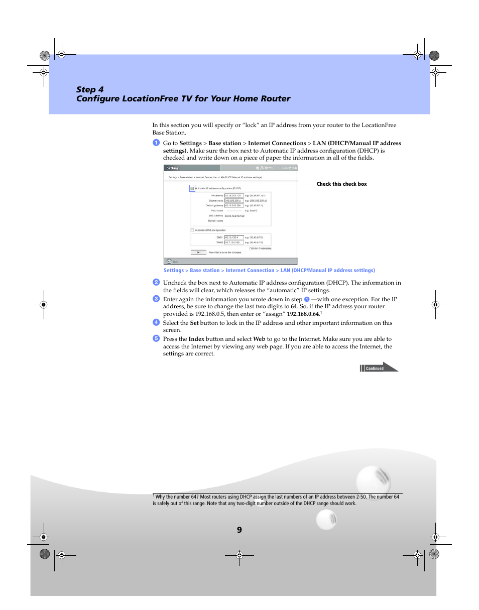 Sony LF-X1 User Manual | Page 9 / 14