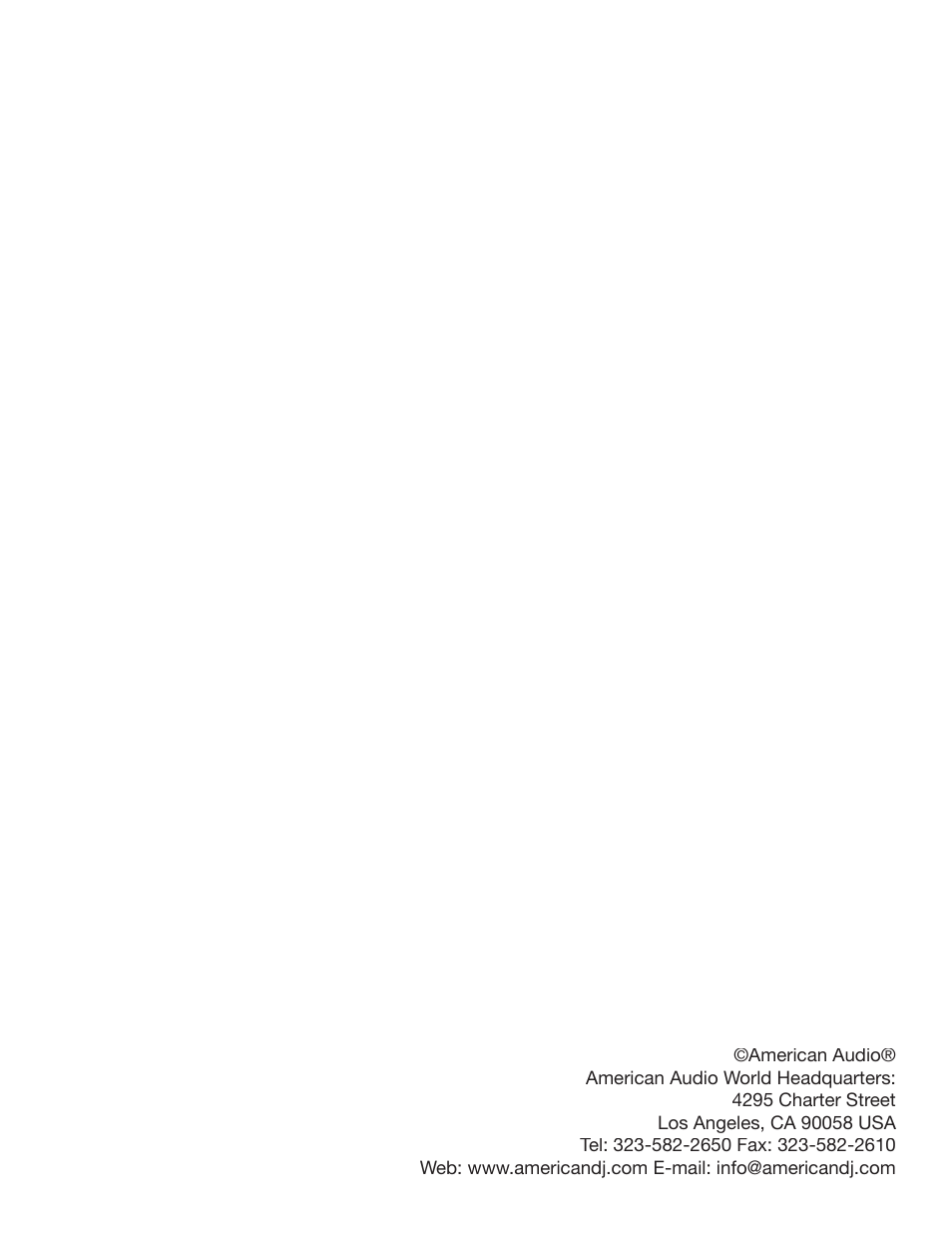 American Audio DX4 User Manual | Page 14 / 14