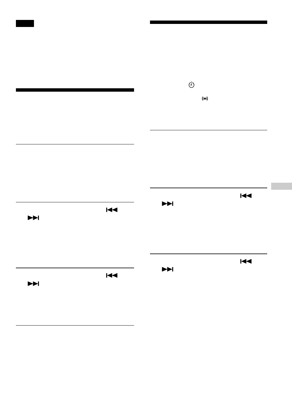 Protecting your hearing (avls), Stopping playback automatically (off timer), Protecting your hearing | Stopping playback automatically | Sony D-NE900 User Manual | Page 27 / 44