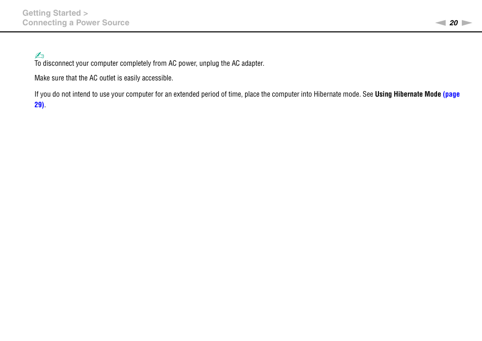 Sony VGN-NW226F User Manual | Page 20 / 152