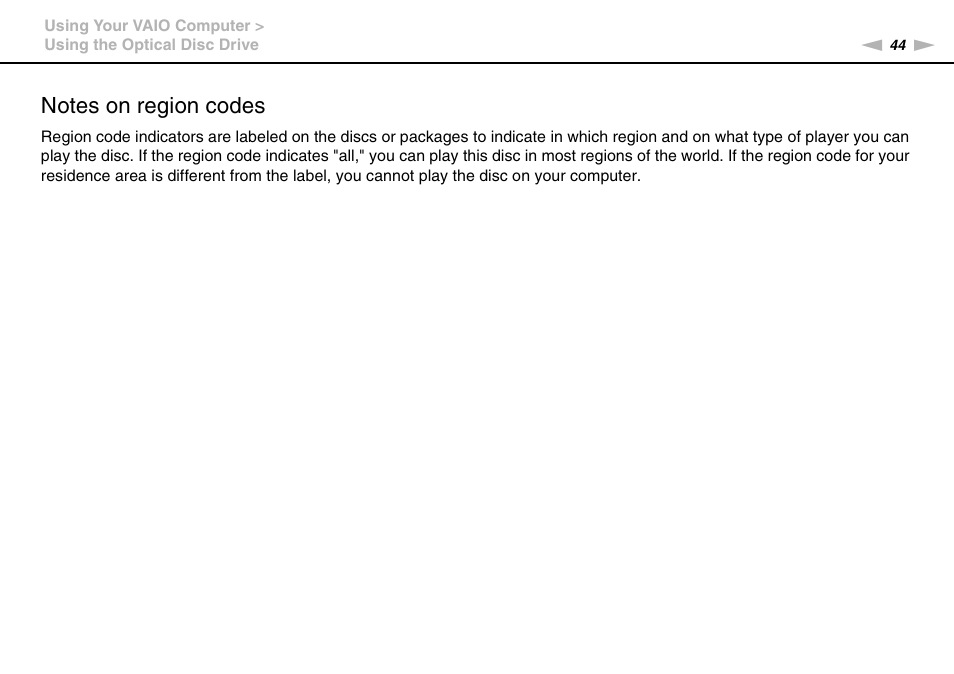 Sony VGN-NW226F User Manual | Page 44 / 152