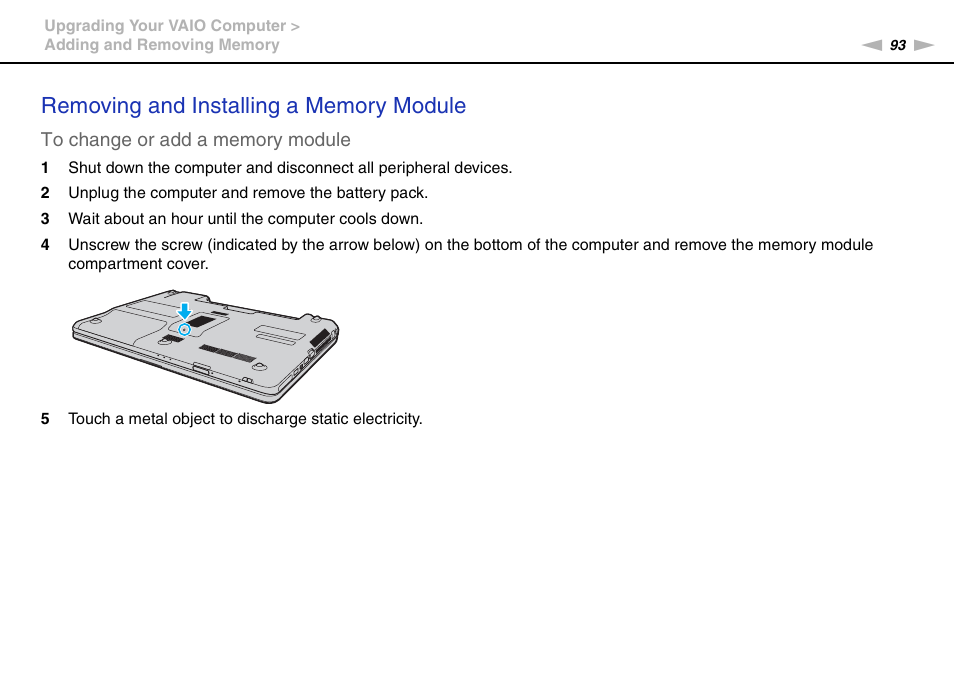 Sony VGN-NW226F User Manual | Page 93 / 152