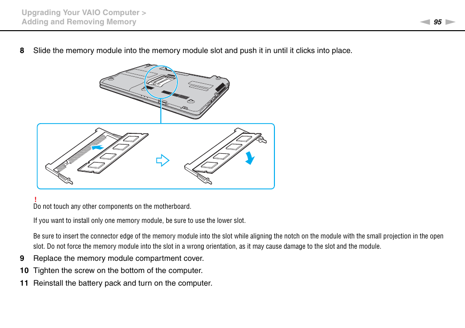 Sony VGN-NW226F User Manual | Page 95 / 152