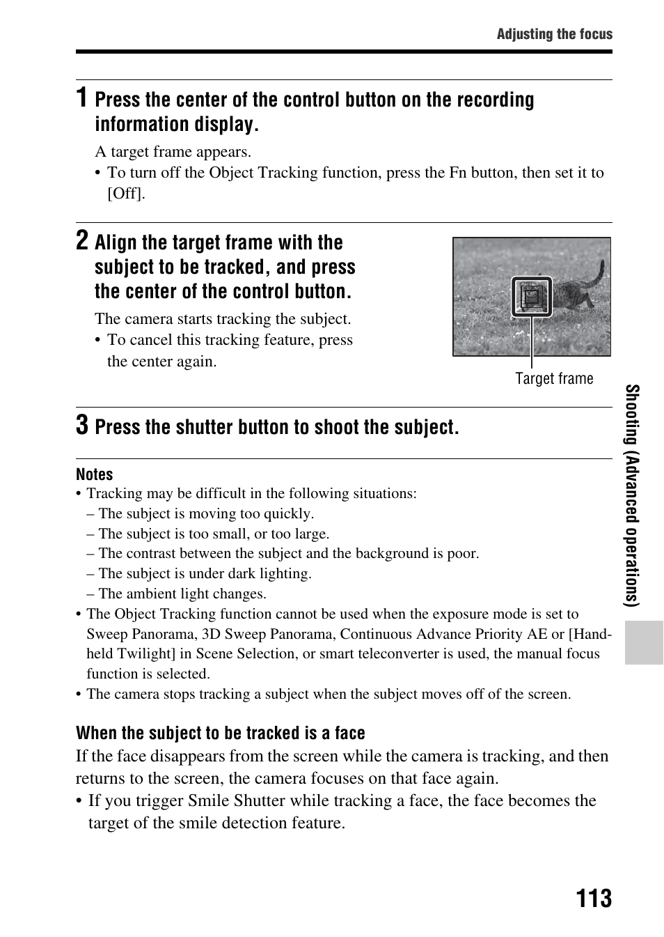 Sony SLT-A65VL User Manual | Page 113 / 214