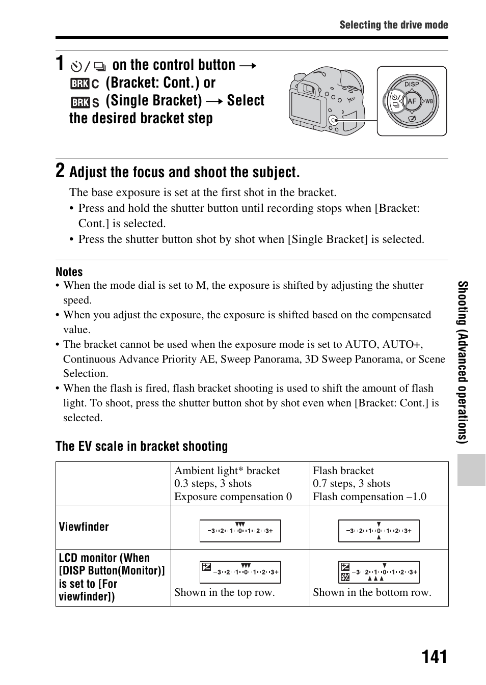 Adjust the focus and shoot the subject | Sony SLT-A65VL User Manual | Page 141 / 214