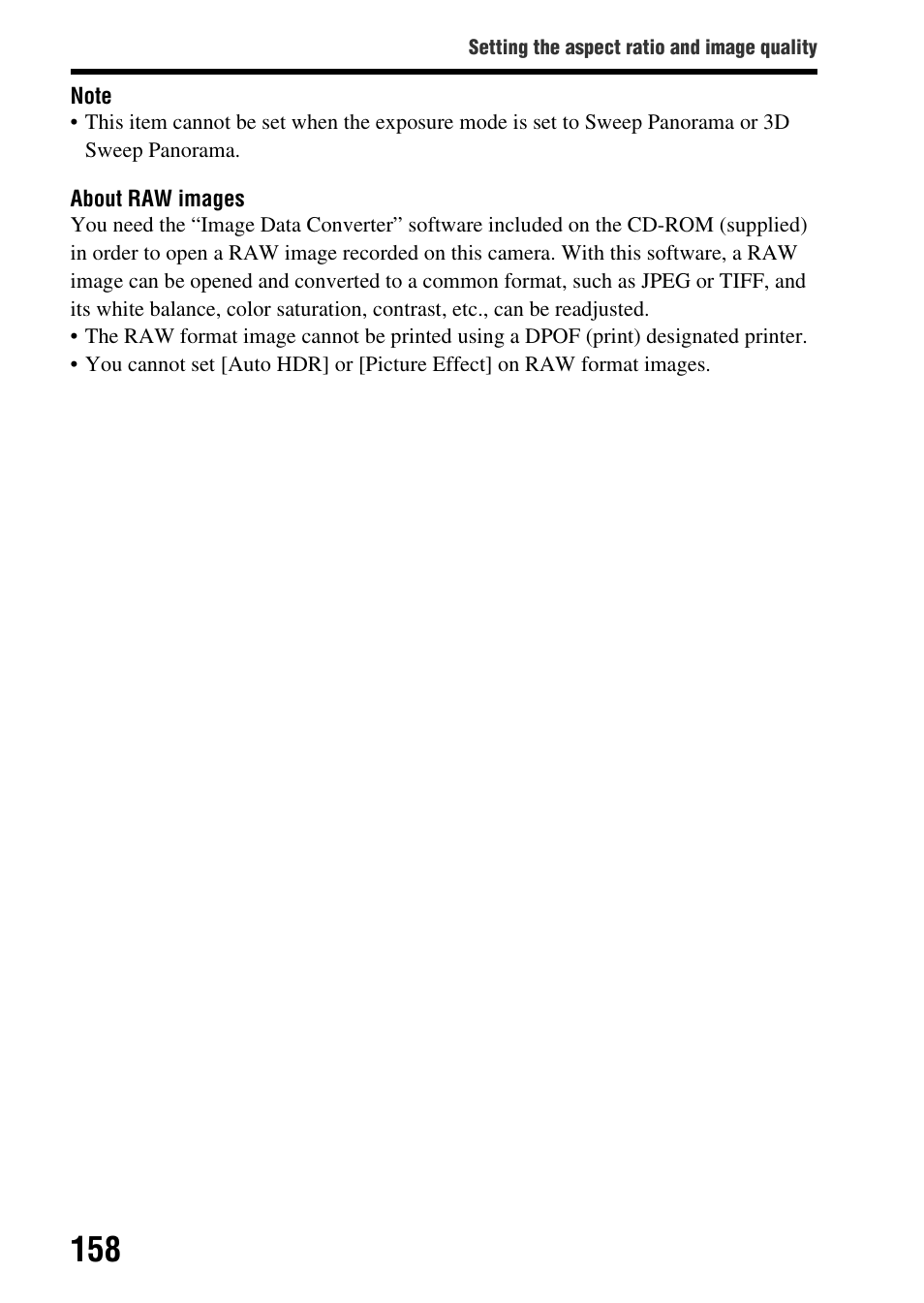 Sony SLT-A65VL User Manual | Page 158 / 214