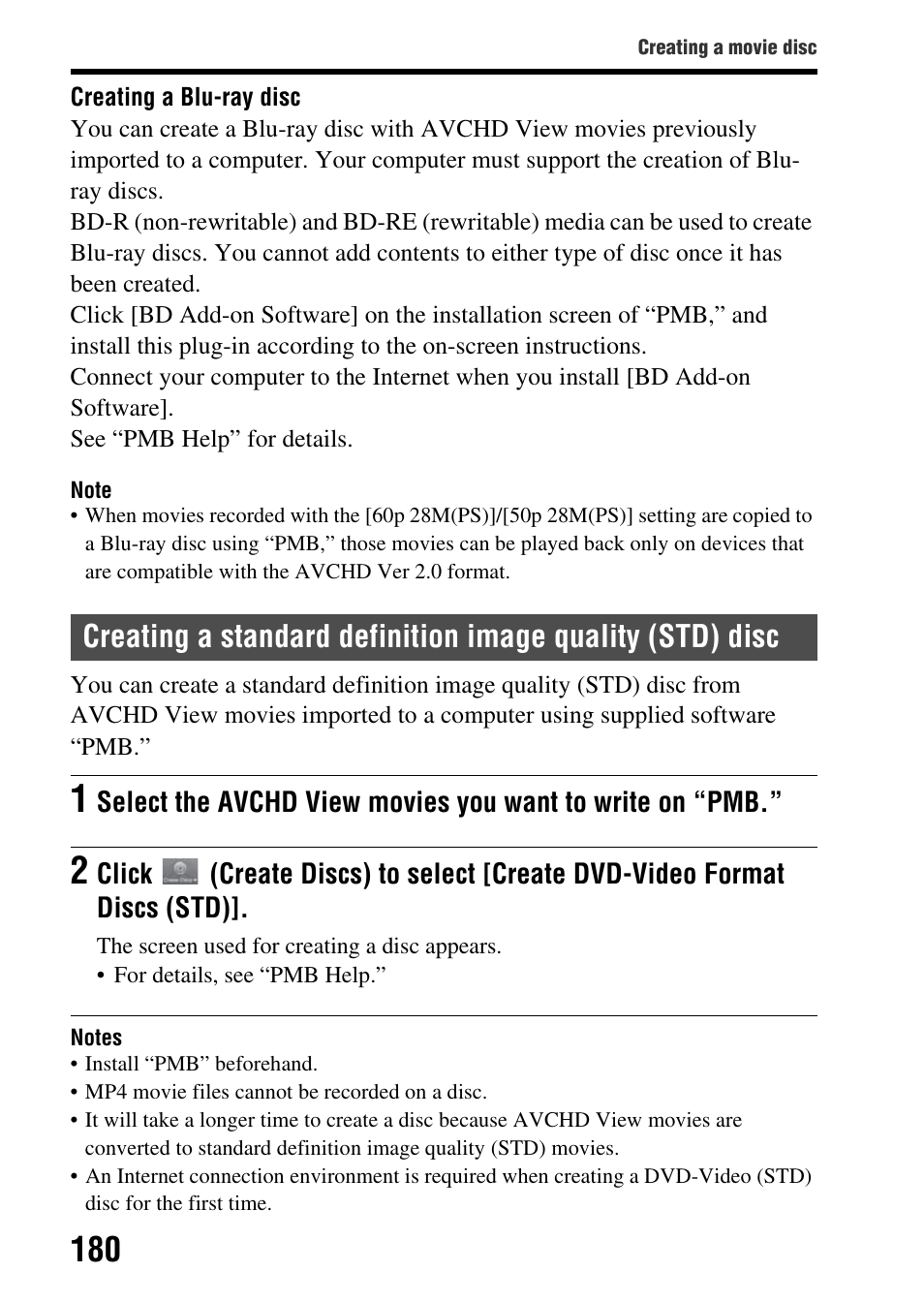 Sony SLT-A65VL User Manual | Page 180 / 214
