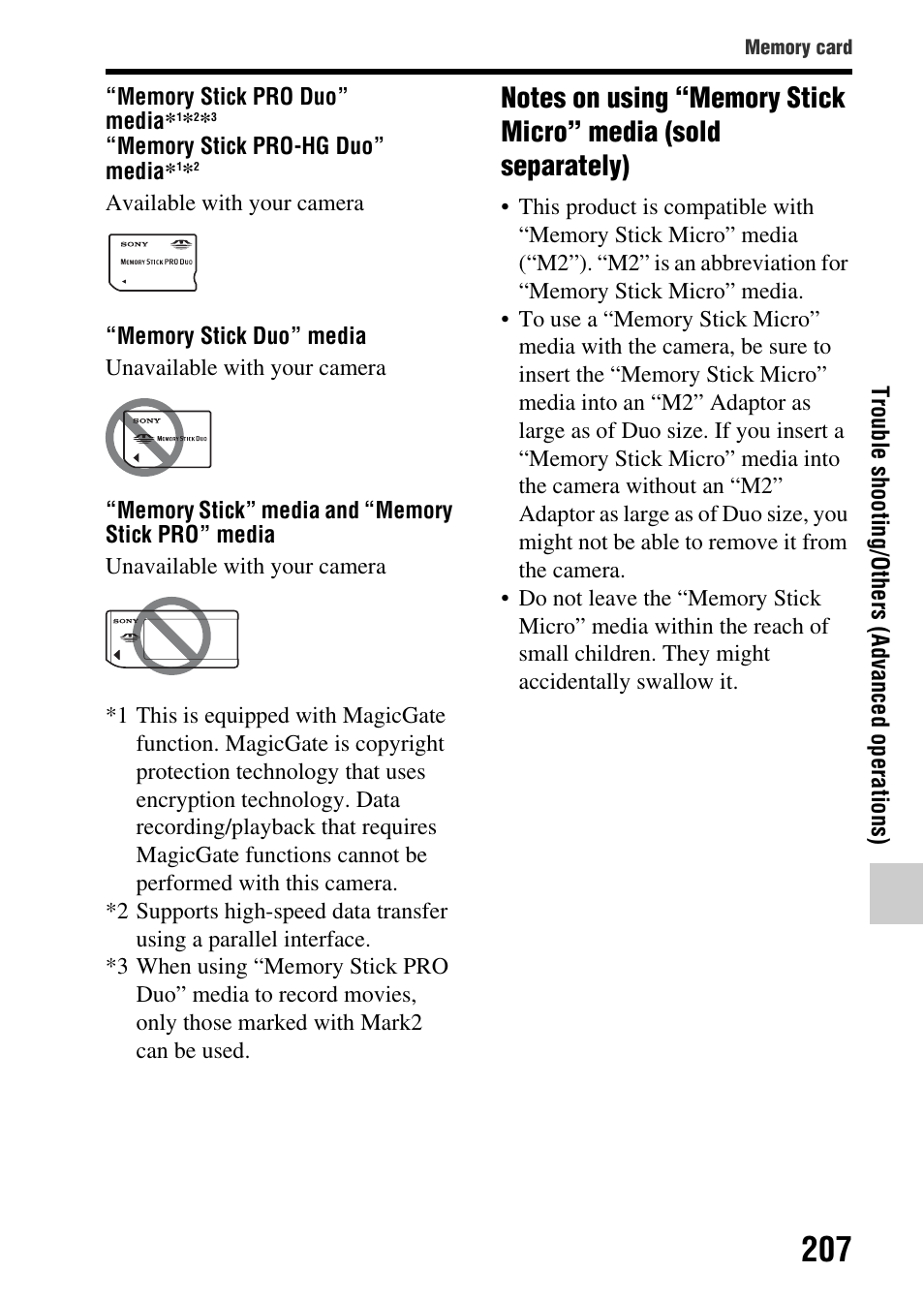 Sony SLT-A65VL User Manual | Page 207 / 214