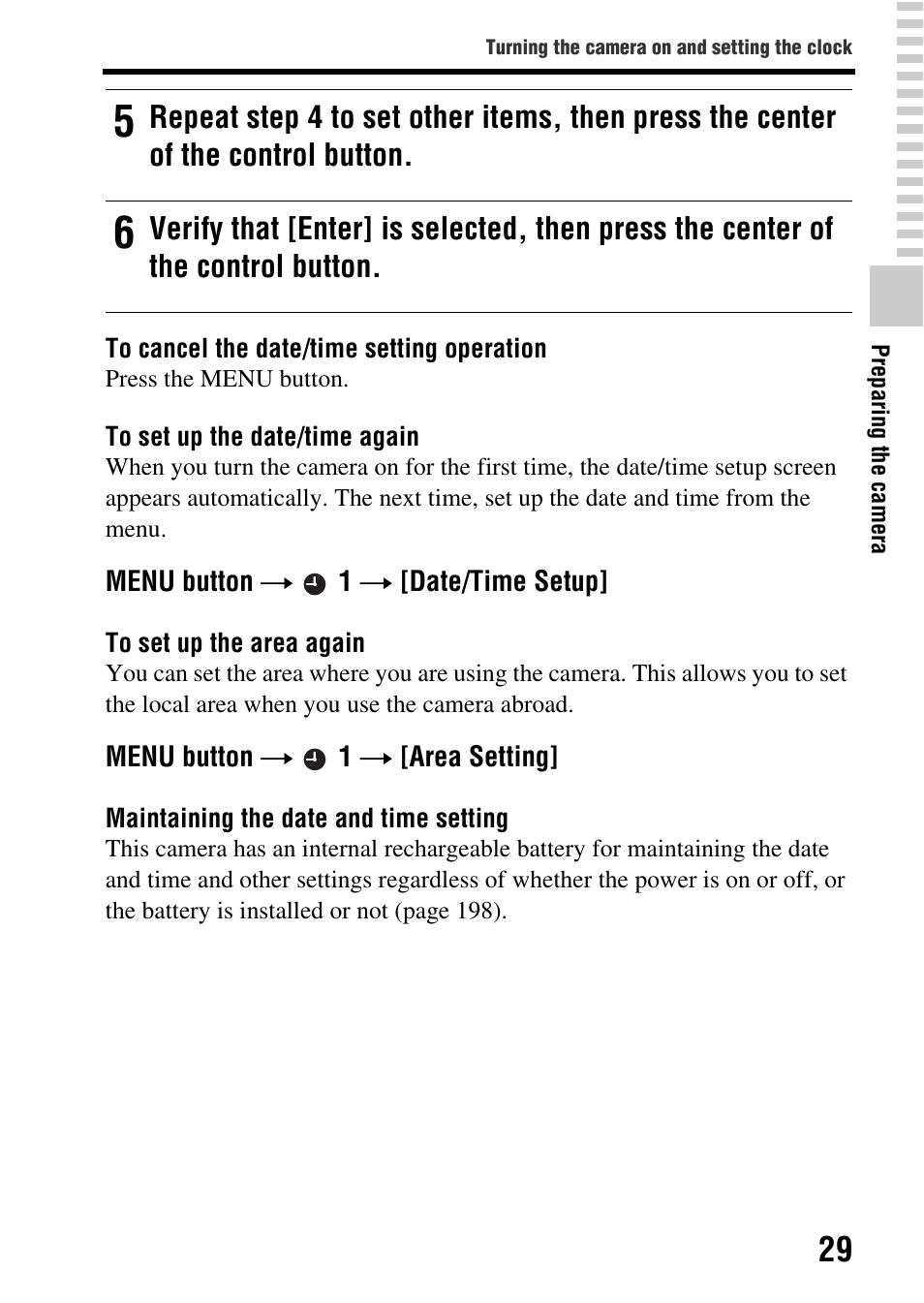 Sony SLT-A65VL User Manual | Page 29 / 214