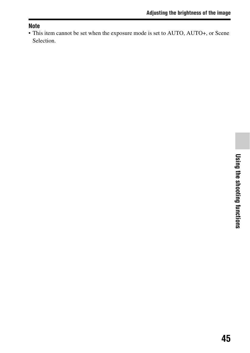 Sony SLT-A65VL User Manual | Page 45 / 214