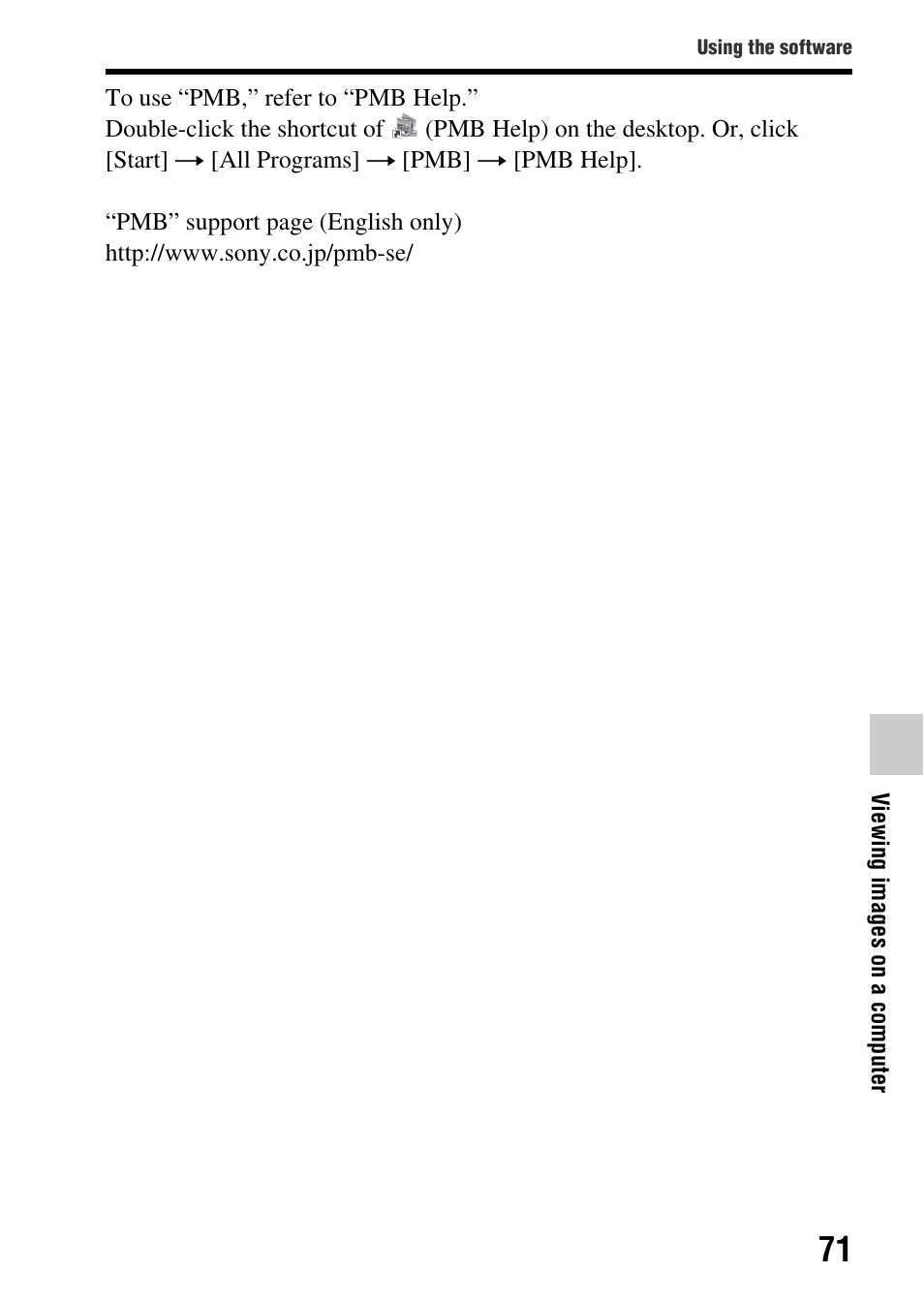 Sony SLT-A65VL User Manual | Page 71 / 214