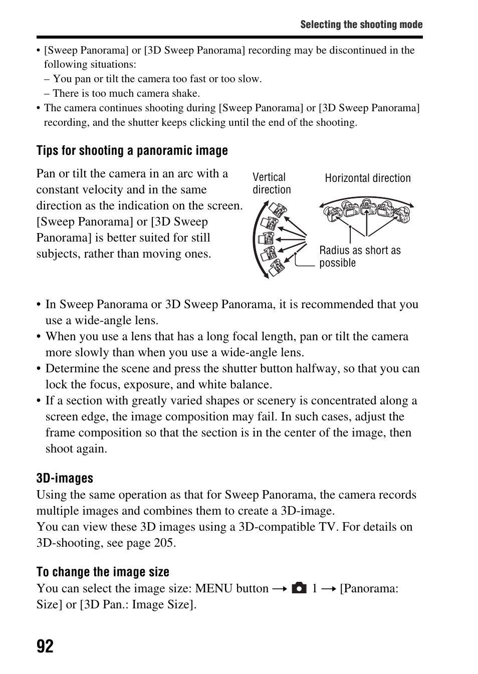 Sony SLT-A65VL User Manual | Page 92 / 214