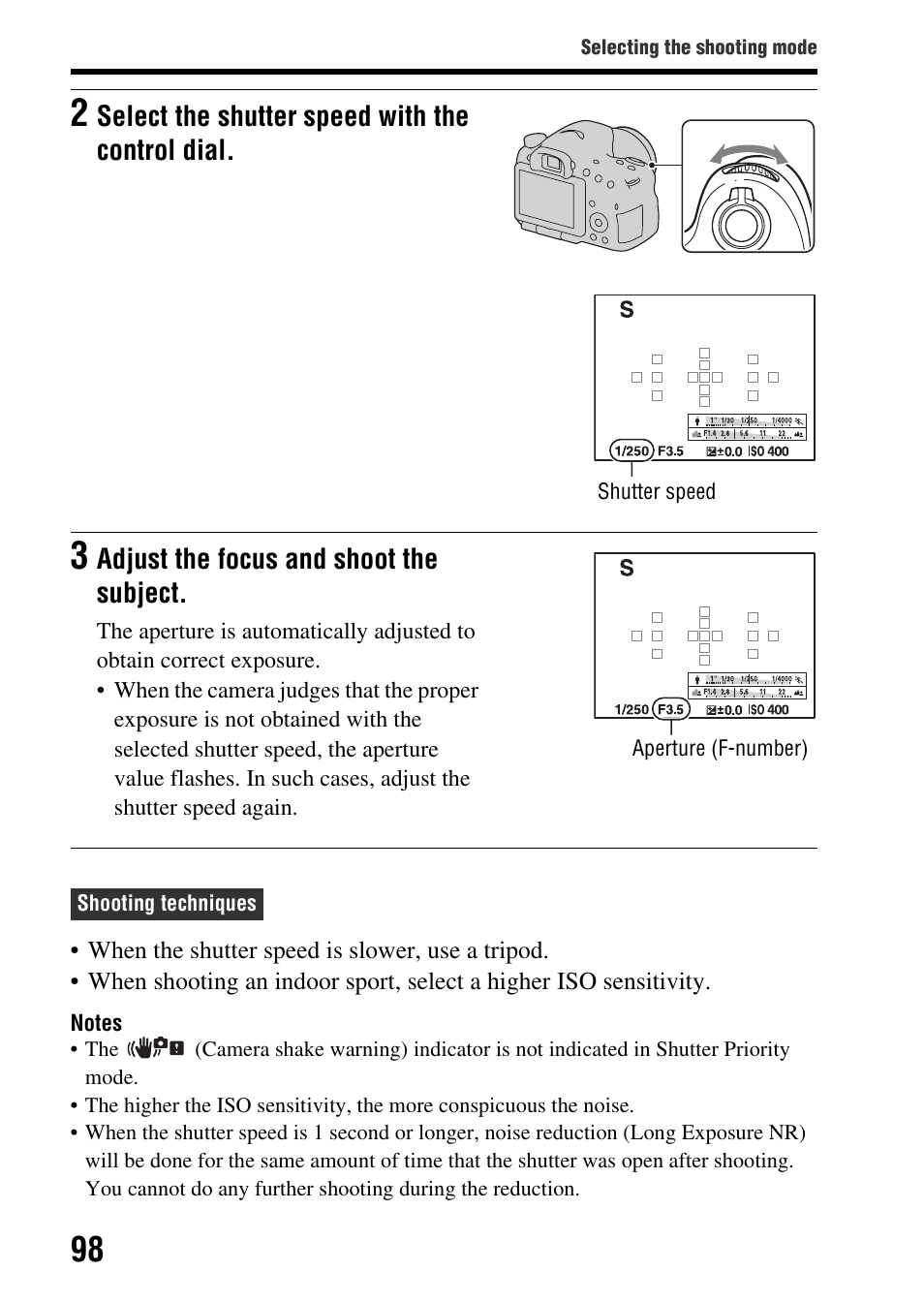 Sony SLT-A65VL User Manual | Page 98 / 214