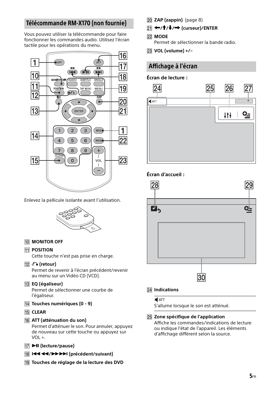 Sony XAV-65 User Manual | Page 27 / 72