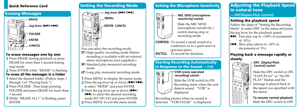 Sony ICD-BM1VTP2 User Manual | Page 2 / 2