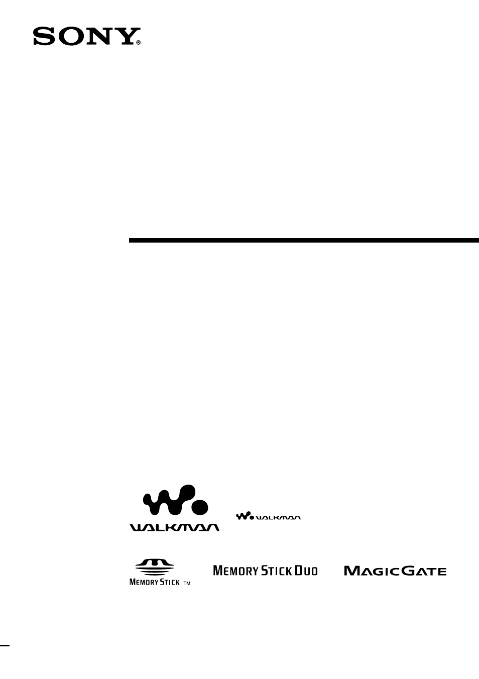 Sony NW-MS90D User Manual | 64 pages