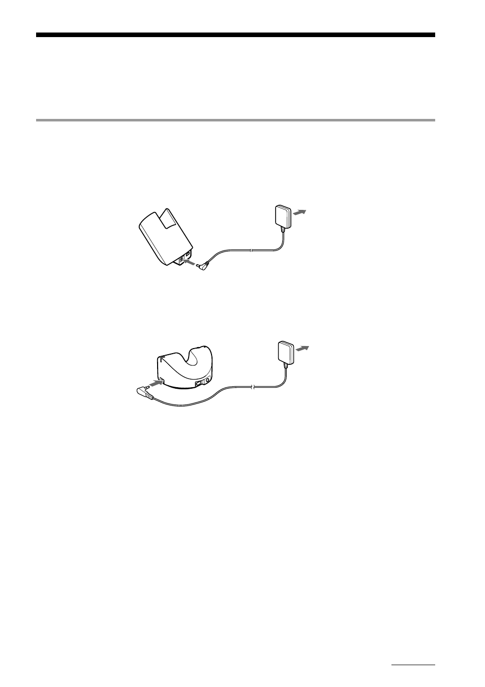 Step 2: charging the battery | Sony NW-MS90D User Manual | Page 11 / 64