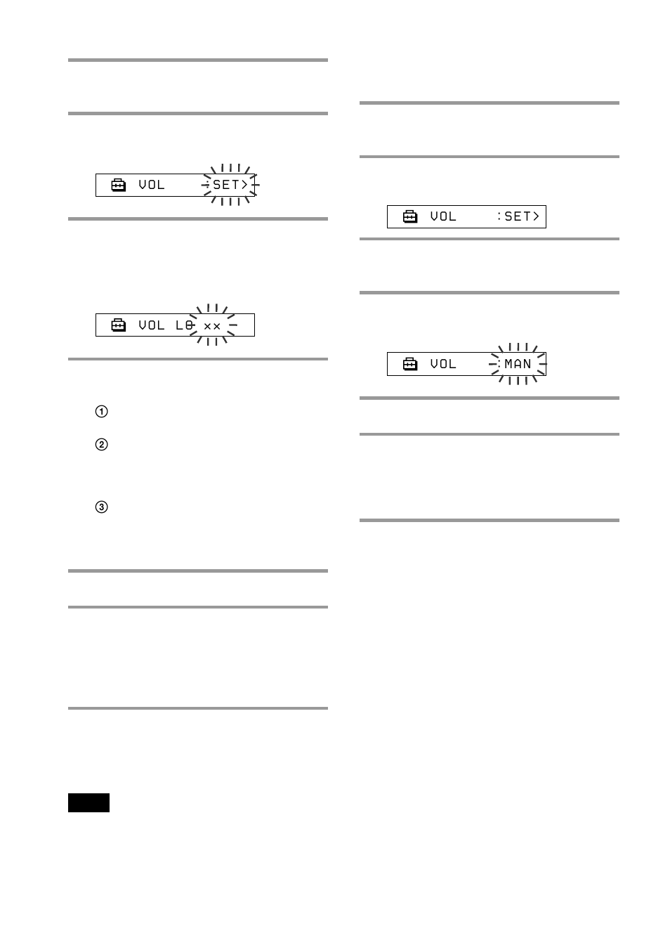 Switching to the manual mode | Sony NW-MS90D User Manual | Page 36 / 64