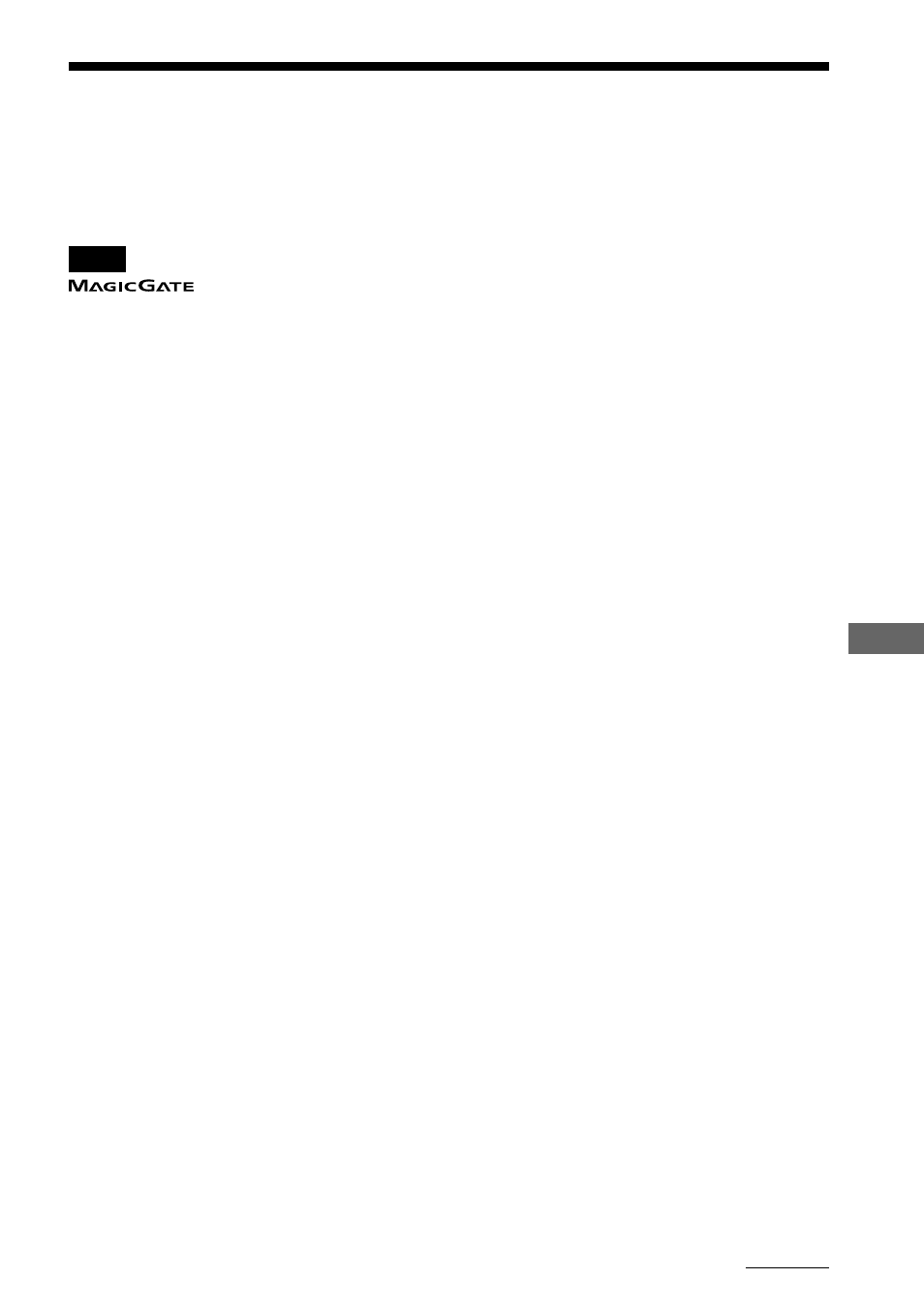 Glossary | Sony NW-MS90D User Manual | Page 57 / 64