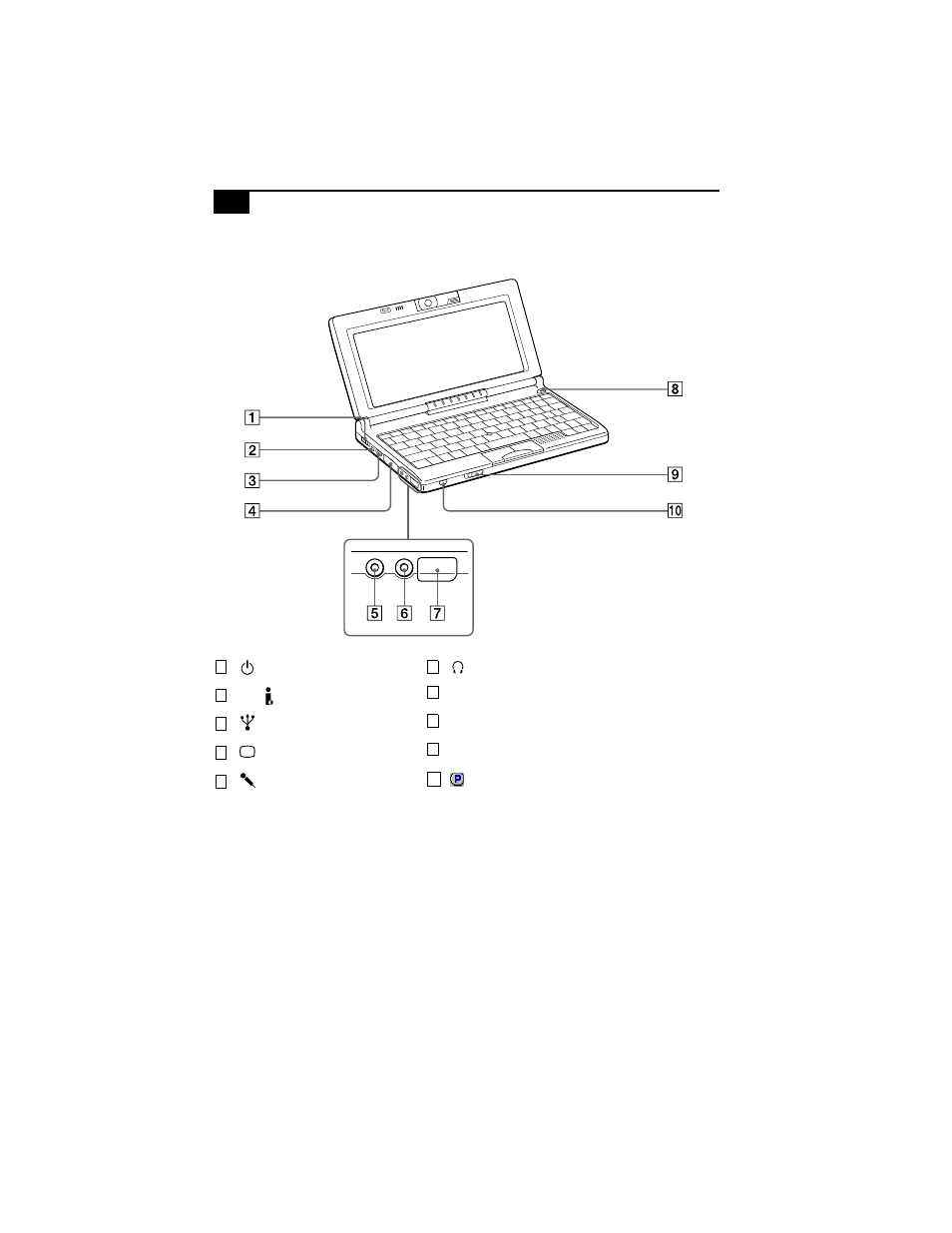 Left, 6left | Sony PCG-C1X User Manual | Page 18 / 111