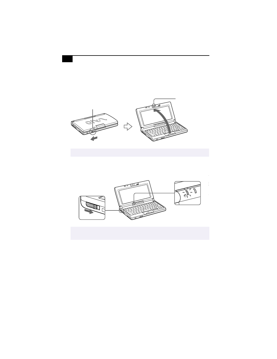 Starting your c1 picturebook computer | Sony PCG-C1X User Manual | Page 24 / 111