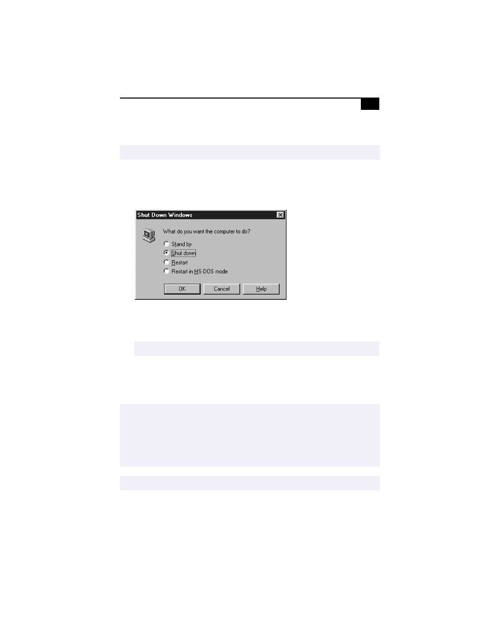 Shutting down your c1 picturebook computer | Sony PCG-C1X User Manual | Page 25 / 111