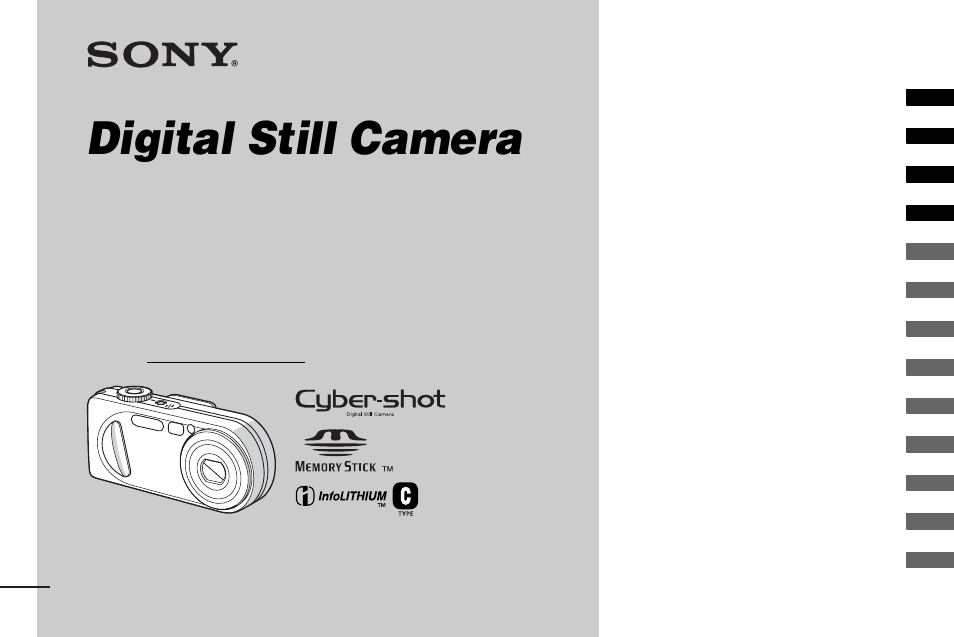 Sony DSC-P8 User Manual | 120 pages