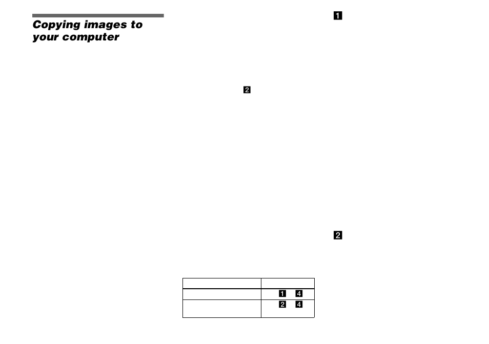 Copying images to your computer, For macintosh users | Sony DSC-P8 User Manual | Page 84 / 120