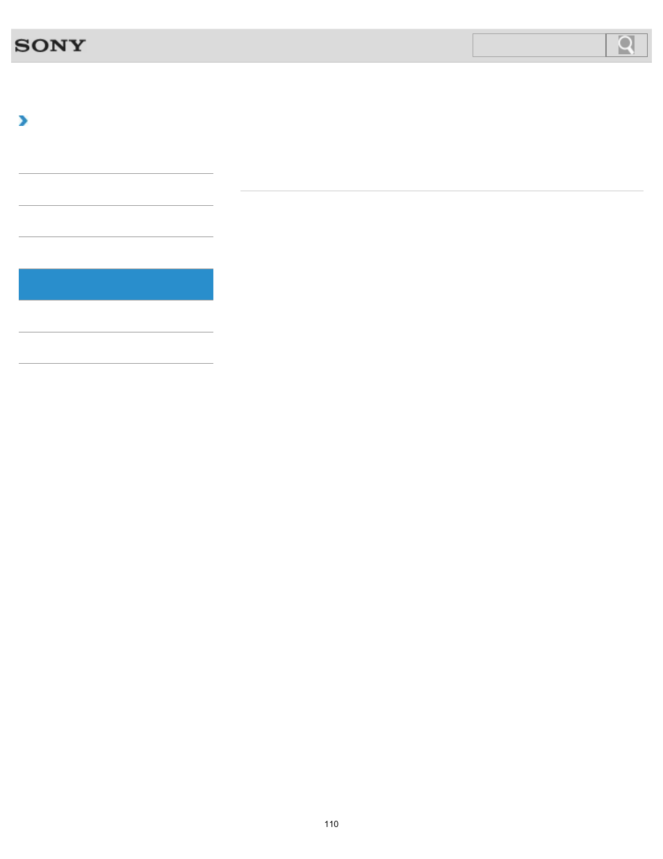 Backup / recovery, Troubleshooting, Search | Sony SVS1511BFXB User Manual | Page 110 / 407