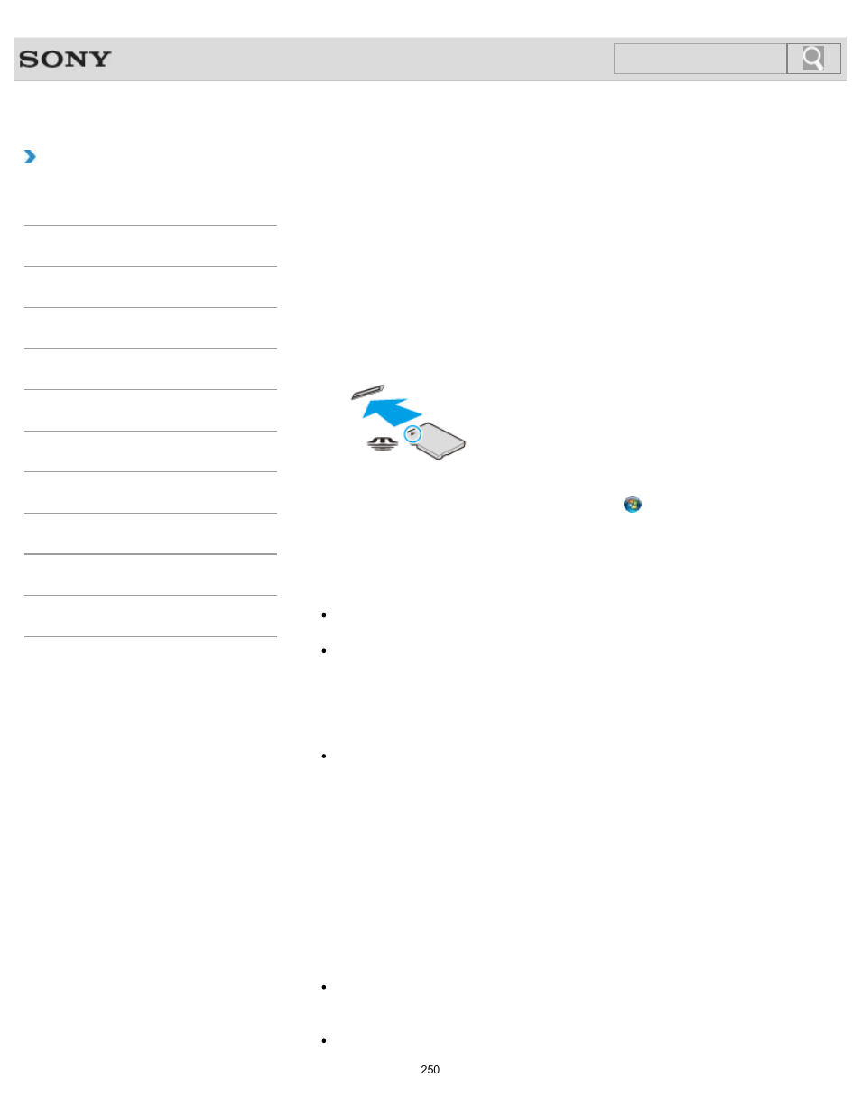 Inserting/removing “memory stick, Details, How to use | Search | Sony SVS1511BFXB User Manual | Page 250 / 407