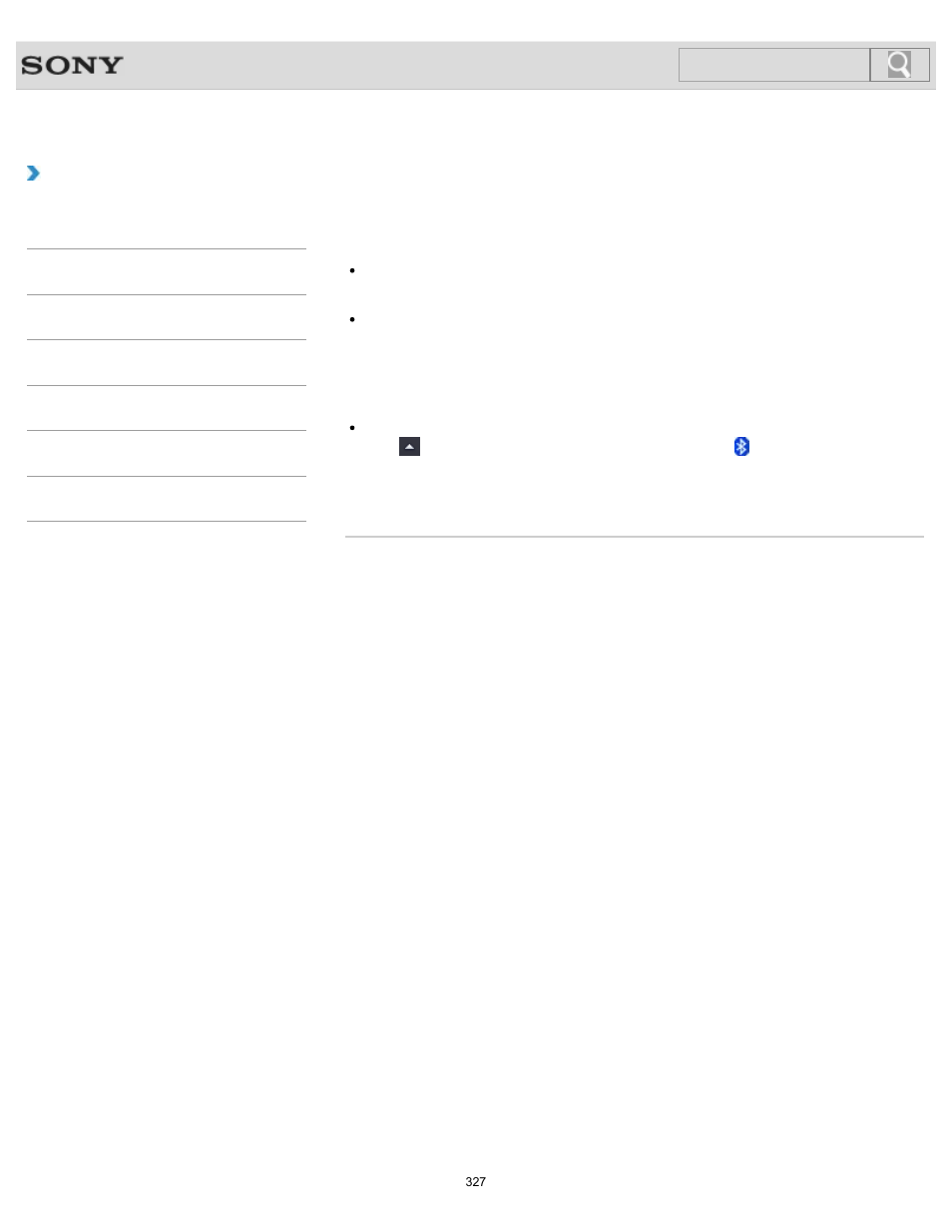 Troubleshooting, Search | Sony SVS1511BFXB User Manual | Page 327 / 407