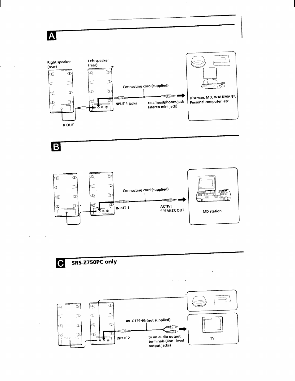 Sony SRS-Z750 User Manual | Page 3 / 10