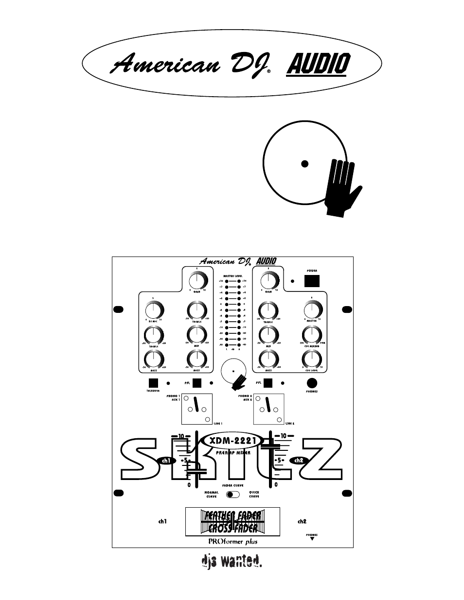 American Audio SKILZ XDM-2221 User Manual | 8 pages