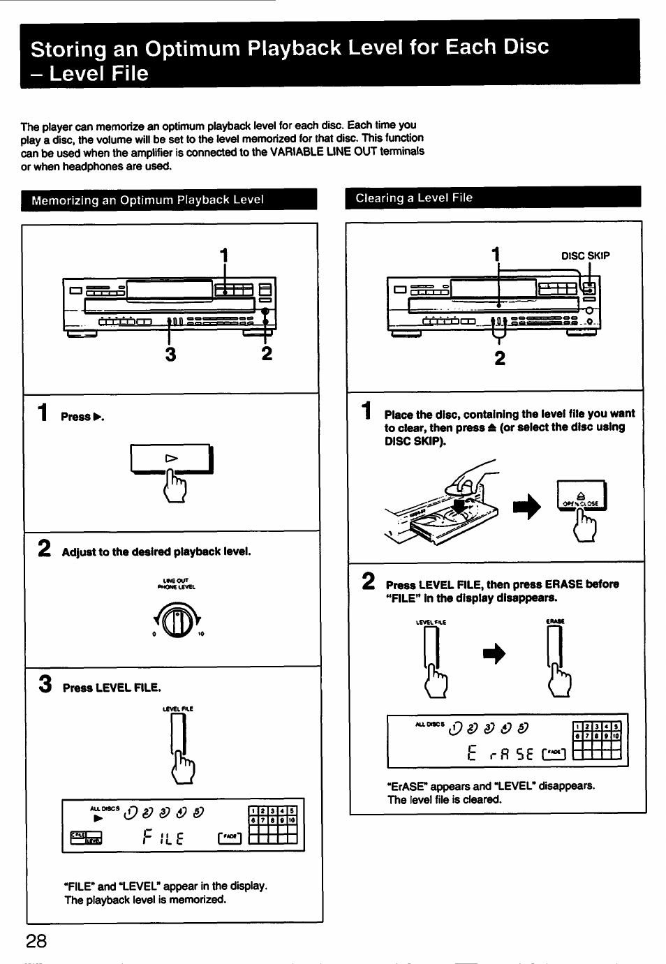 N .=1 —1-^........ - . ----------- kr | Sony CDP-C435 User Manual | Page 28 / 31