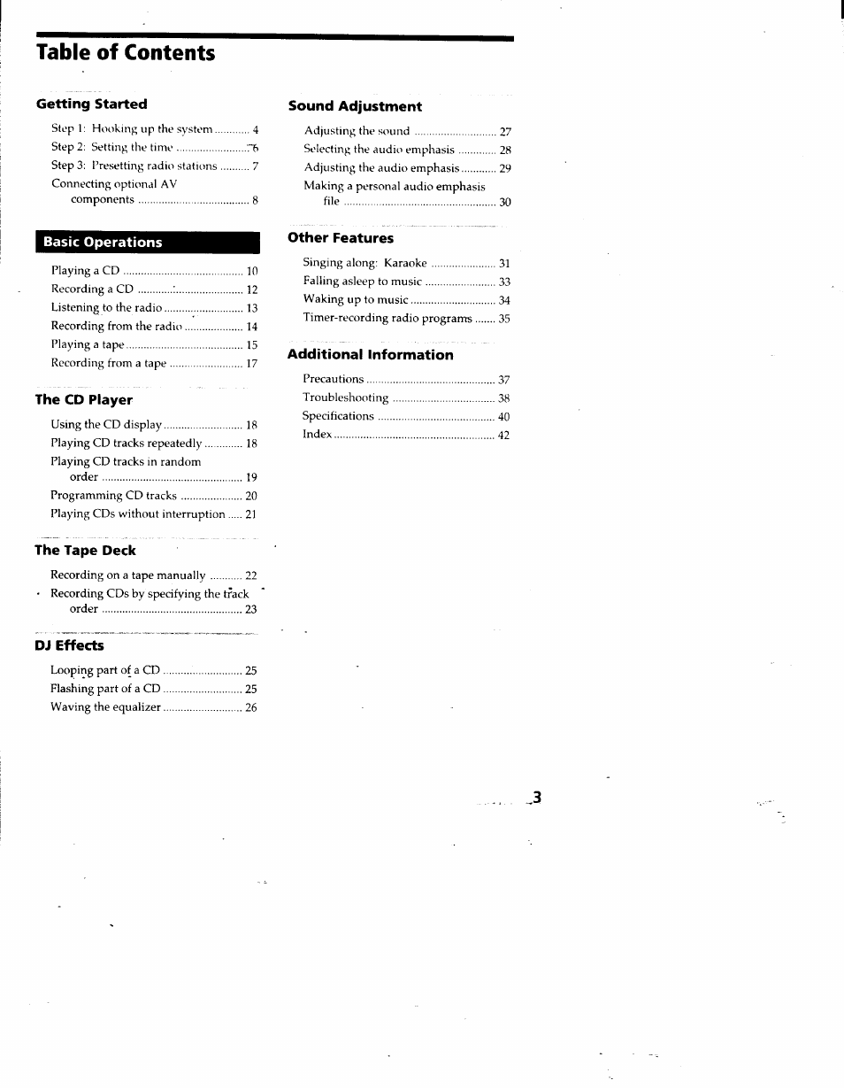 Sony LBT-D690 User Manual | Page 3 / 42