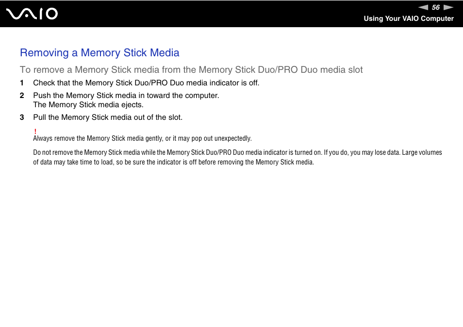 Sony VGN-SZ440 User Manual | Page 56 / 239