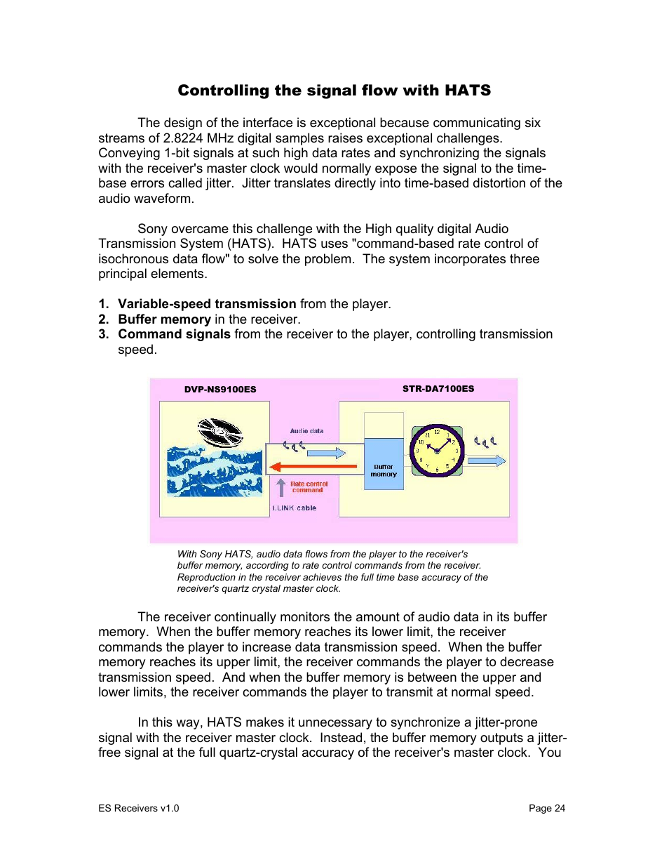 Controlling the signal flow with hats | Sony STR-DA9000ES User Manual | Page 24 / 38