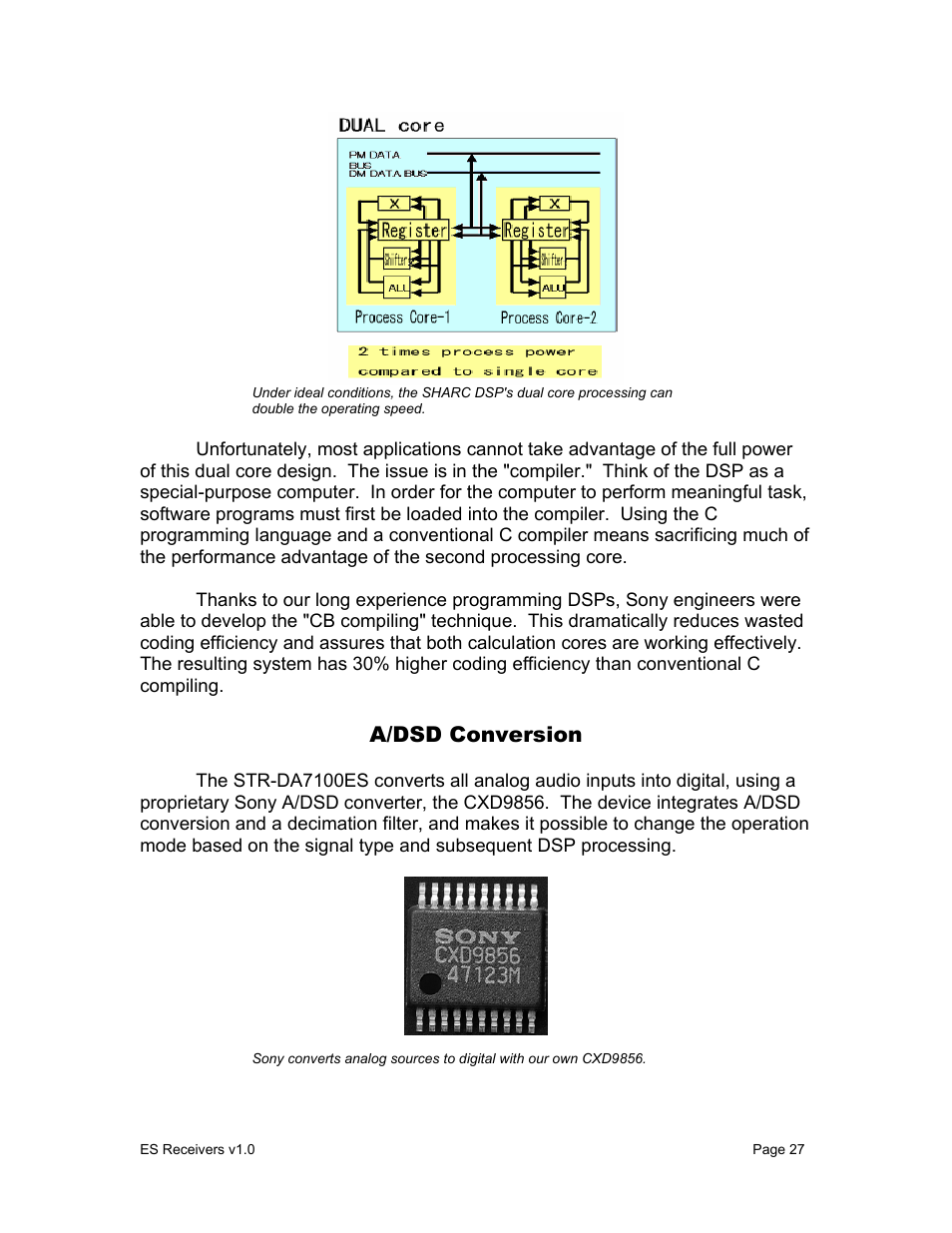 A/dsd conversion | Sony STR-DA9000ES User Manual | Page 27 / 38