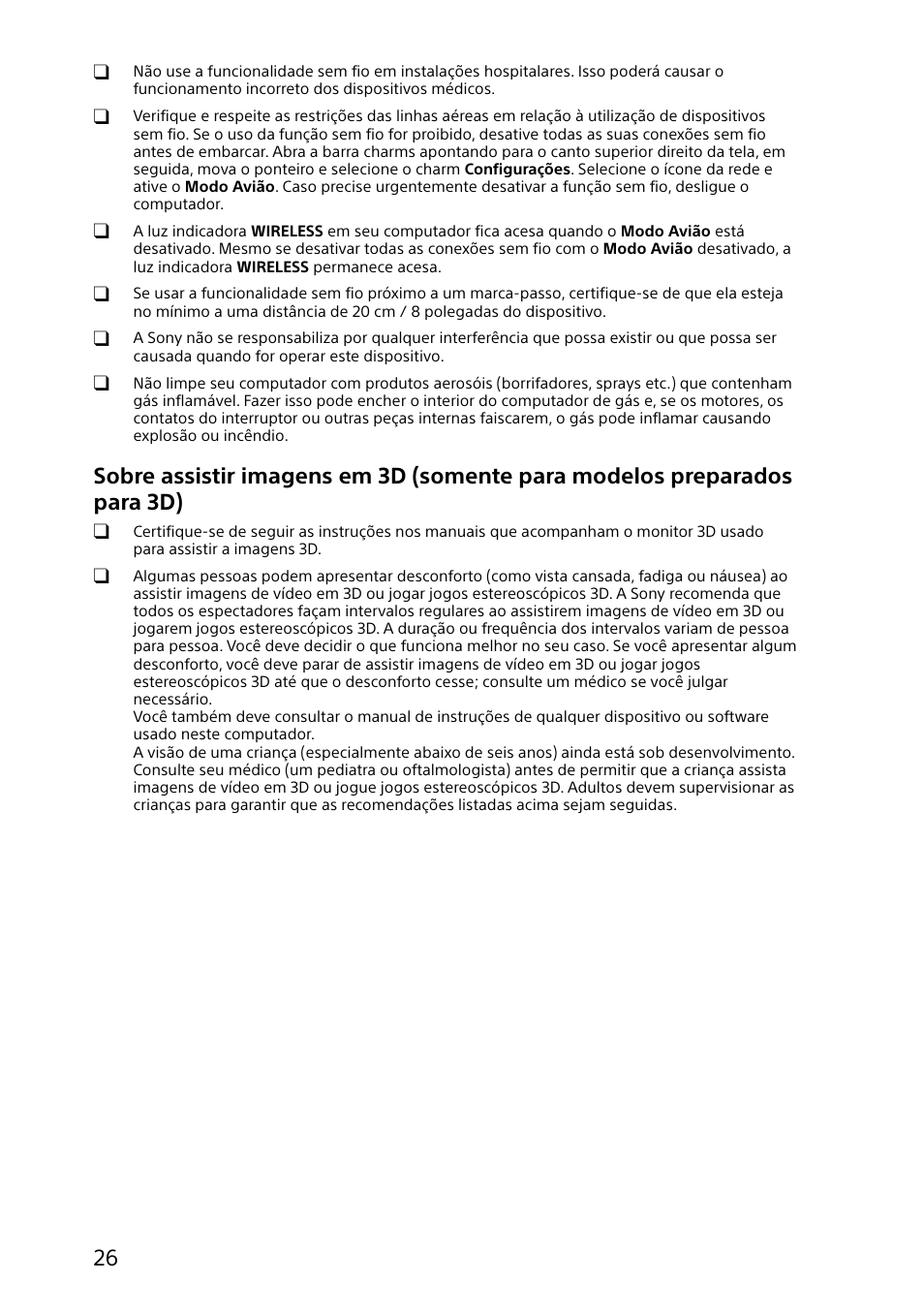 Sony SVT131390X User Manual | Page 26 / 32