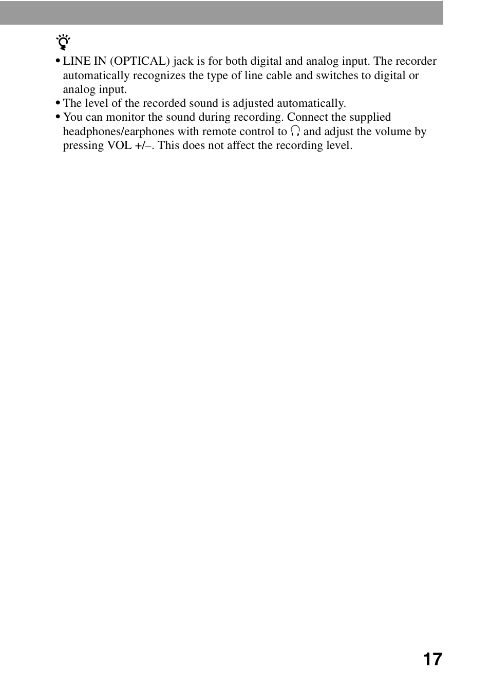 Sony MZ-R700 User Manual | Page 17 / 68