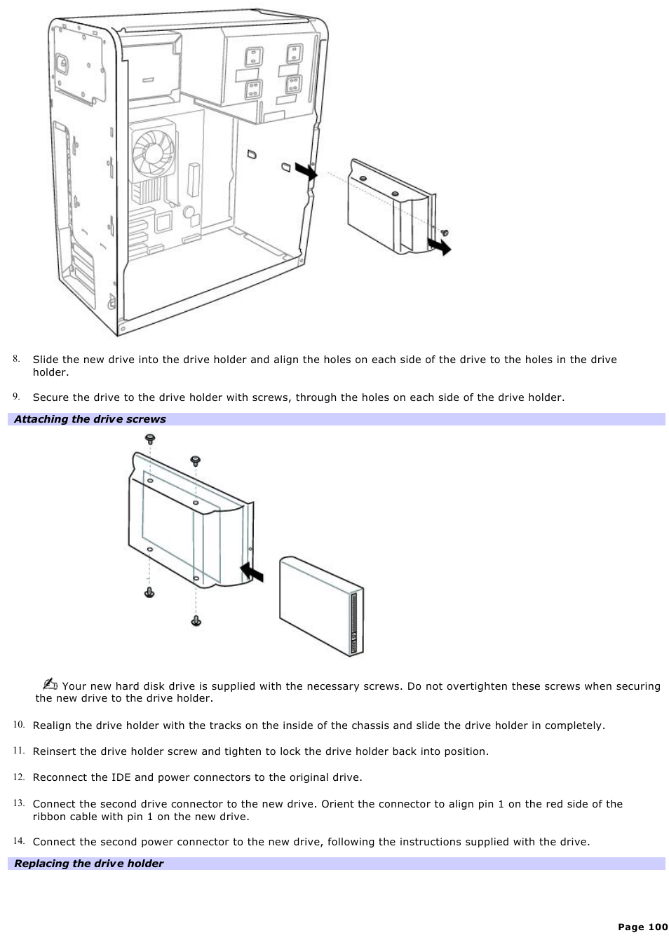 Sony PCV-RS600CG User Manual | Page 100 / 182