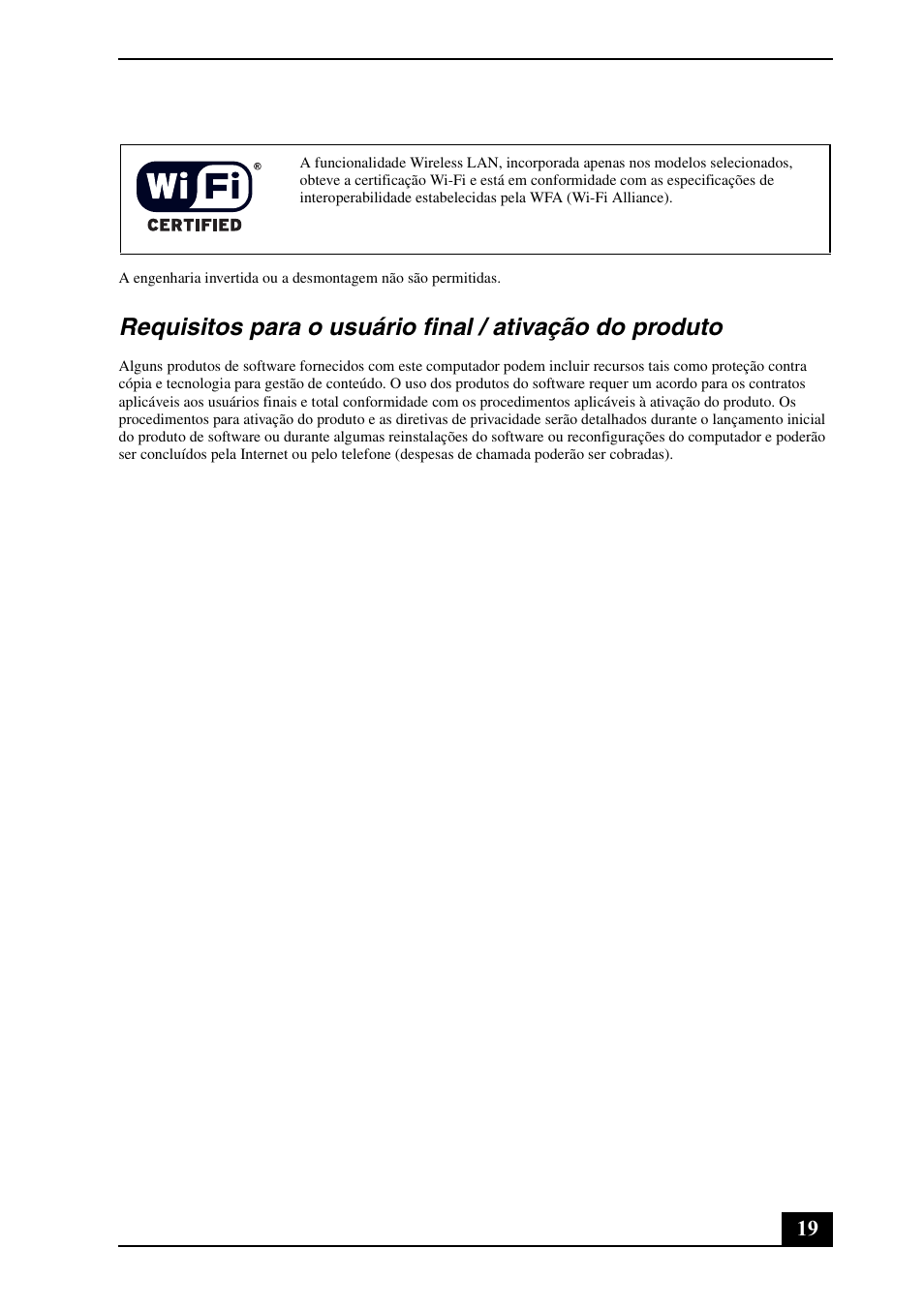 Sony VGN-CS290JFP User Manual | Page 19 / 24