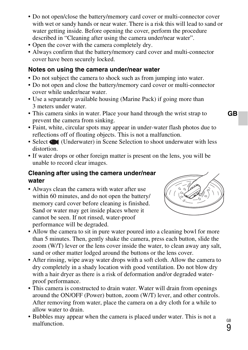 Sony DSC-TX5 User Manual | Page 9 / 64