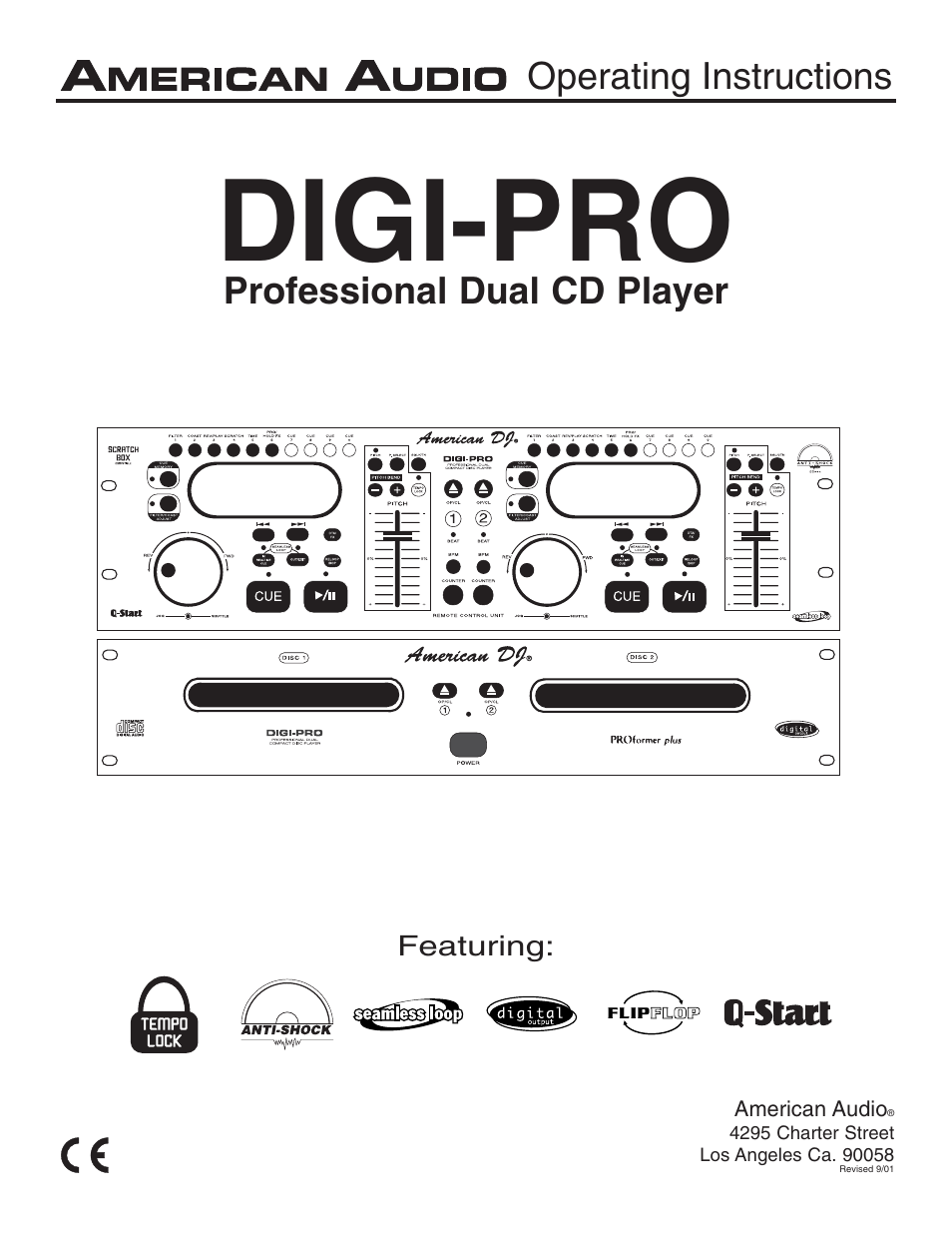 American Audio DIGI-PRO User Manual | 32 pages