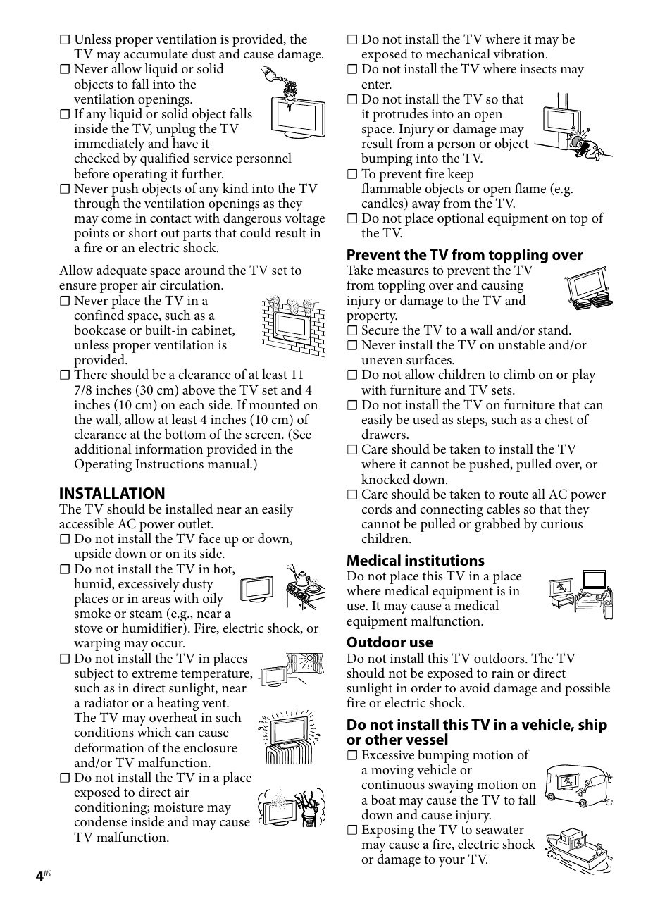 Sony KDL-46BX421 User Manual | Page 4 / 20