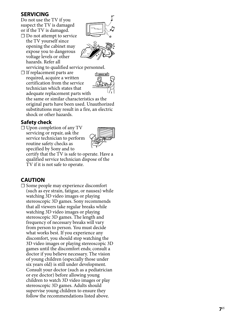 Sony KDL-46BX421 User Manual | Page 7 / 20
