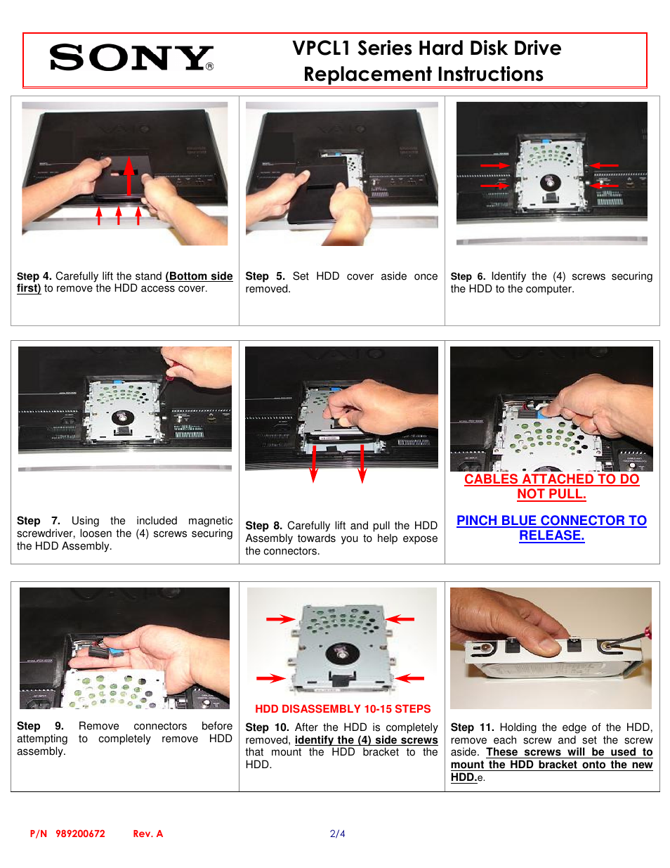 Sony VPCL21AFX User Manual | Page 2 / 4